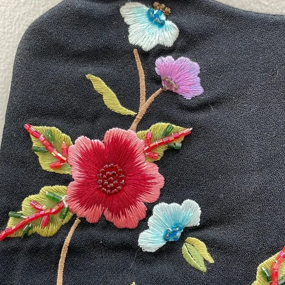 SOLD Vintage Embellished Handbag - Picture 2 of 6